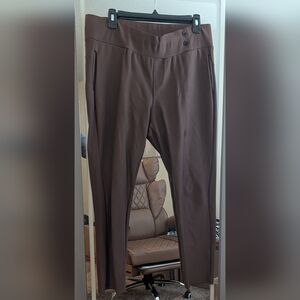Men's Brown Stretch Dress Pants